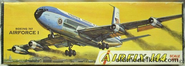 Airfix 1/144 Boeing 707 Air Force One - Craftmaster Issue, 5-129 plastic model kit